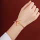 Year of the Dragon Colorful Carved Success Braided Bracelet