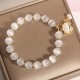 Cat's Eye Pearl Love Charm Bracelet Cat's Eye Pearl Love Charm Bracelet