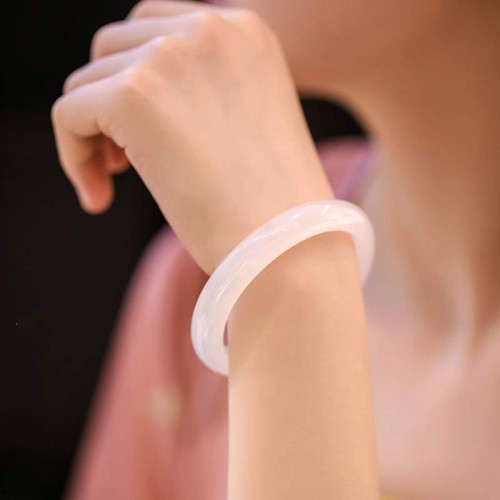 Natural Chalcedony Harmony Positive Bracelet Natural Chalcedony Harmony Positive Bracelet