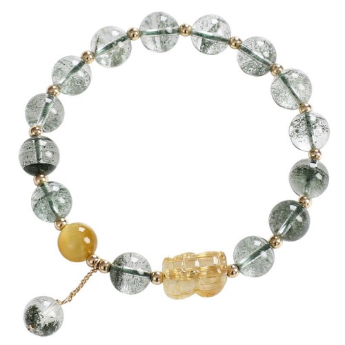 Green Phantom Citrine PiXiu Confidence Bracelet Green Phantom Citrine PiXiu Confidence Bracelet