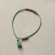 Tibetan Green Aventurine Luck Protection Braided Bracelet