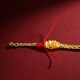Year of the Dragon Colorful Carved Success Braided Bracelet