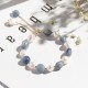 Blue Aventurine Crystal Pearl Healing Bracelet Blue Aventurine Crystal Pearl Healing Bracelet