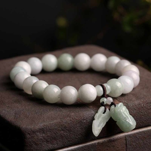 Natural Jade Pi Xiu Buddha Success Bracelet Natural Jade Pi Xiu Buddha Success Bracelet