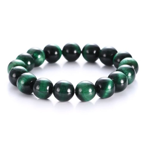 Natural Green Tiger Eye Strength Bracelet Natural Green Tiger Eye Strength Bracelet