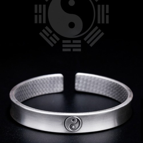 999 Sterling Silver Yin Yang Harmony Balance Bracelet 999 Sterling Silver Yin Yang Harmony Balance Bracelet