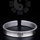 999 Sterling Silver Yin Yang Harmony Balance Bracelet 999 Sterling Silver Yin Yang Harmony Balance Bracelet