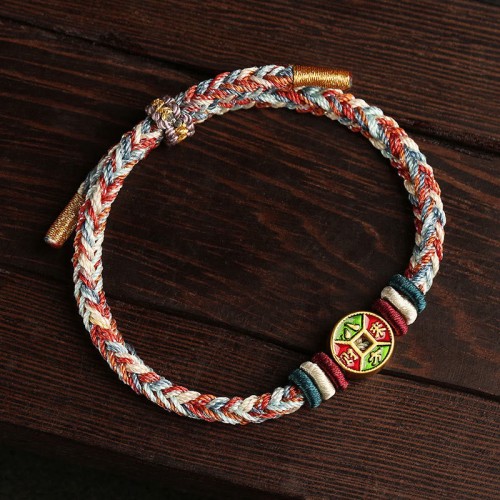 Flash Sale: Colorful Rope Wealth Knot Luck Bracelet Flash Sale: Colorful Rope Wealth Knot Luck Bracelet
