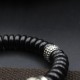 Tibetan Coconut Shell Om Mani Padme Hum Bracelet Tibetan Coconut Shell Om Mani Padme Hum Bracelet