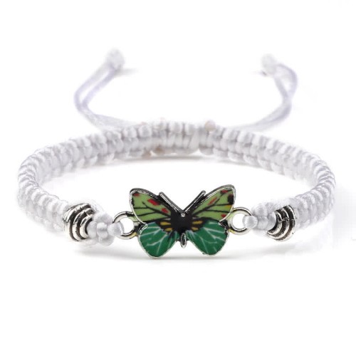 Butterfly Freedom Love Charm Bracelet
