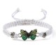 Butterfly Freedom Love Charm Bracelet