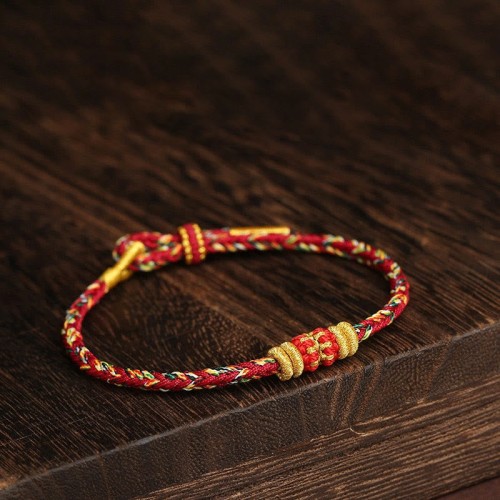 Handmade Colorful King Kong Knot Luck Bracelet