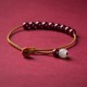 Natural Cinnabar Beaded Blessing Bracelet Natural Cinnabar Beaded Blessing Bracelet