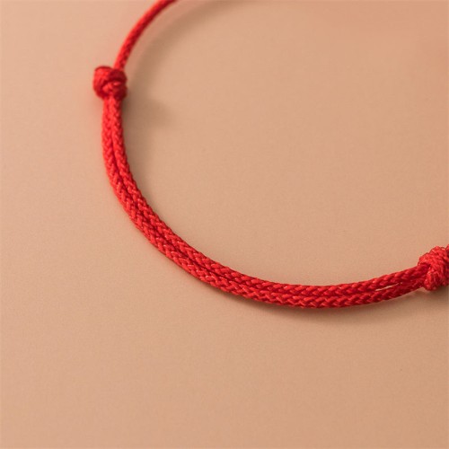 925 Silver Four Leaf Clover Red Rope Bracelet 925 Silver Four Leaf Clover Red Rope Bracelet