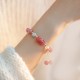 Strawberry Quartz Moonstone PiXiu Love Healing Bracelet Strawberry Quartz Moonstone PiXiu Love Healing Bracelet