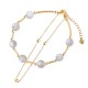 Moonstone Positive Charm Chain Bracelet Moonstone Positive Charm Chain Bracelet