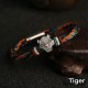 Sterling Silver Dragon Zodiac Protection Bracelet