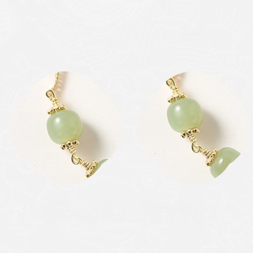 Gold Plated Hetian Jade Golden Rose Luck Bracelet Gold Plated Hetian Jade Golden Rose Luck Bracelet