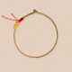 Year of the Dragon Colorful Carved Success Braided Bracelet