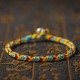 "May You Be Good Fortune" Multicolored Bracelet "May You Be Good Fortune" Multicolored Bracelet