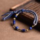 Handmade Lazurite Bead Positive Rope Bracelet Handmade Lazurite Bead Positive Rope Bracelet