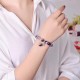 925 Silver Amethyst Healing Heart Charm Bracelet 925 Silver Amethyst Healing Heart Charm Bracelet