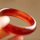 Natural Red Agate Confidence Bangle Natural Red Agate Confidence Bangle