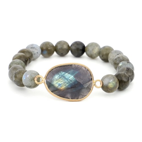 Labradorite Moonstone Healing Bracelet Labradorite Moonstone Healing Bracelet