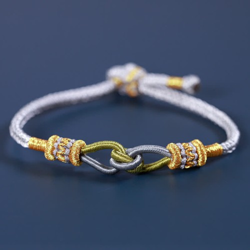 Handmade Faith Strength Braid String Bracelet Handmade Faith Strength Braid String Bracelet