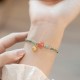Red Agate Jade Lotus Confidence Bracelet Red Agate Jade Lotus Confidence Bracelet