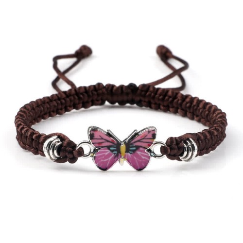 Butterfly Freedom Love Charm Bracelet