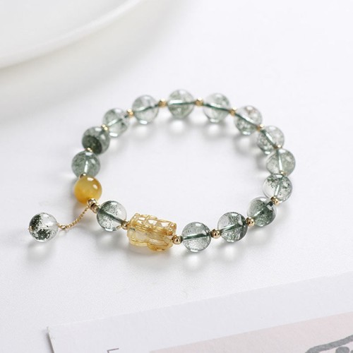 Green Phantom Citrine PiXiu Confidence Bracelet Green Phantom Citrine PiXiu Confidence Bracelet