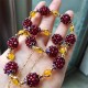 Tibetan Garnet Calm Bracelet Tibetan Garnet Calm Bracelet