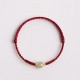 Jade Lucky Bead Prosperity Braided Bracelet