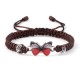 Butterfly Freedom Love Charm Bracelet