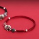 999 Sterling Silver PiXiu Strawberry Quartz Wealth Bracelet 999 Sterling Silver PiXiu Strawberry Quartz Wealth Bracelet