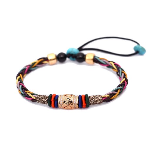Tibetan Copper Coin Luck Bracelet Tibetan Copper Coin Luck Bracelet