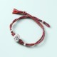 999 Sterling Silver Persimmon Luck Braided Bracelet 999 Sterling Silver Persimmon Luck Braided Bracelet