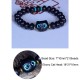 Ebony Wood Liuli Glass Lovely Cat Balance Bracelet Ebony Wood Liuli Glass Lovely Cat Balance Bracelet