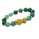 Handmade Cyan Jade PiXiu Success Bracelet Handmade Cyan Jade PiXiu Success Bracelet