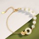 Hetian White Jade Peace Buckle Ginkgo Luck Bracelet Hetian White Jade Peace Buckle Ginkgo Luck Bracelet