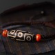 Tibetan Nine-Eye Dzi Prosperity String Bracelet