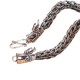 925 Sterling Silver Dragon Success Strength Bangle