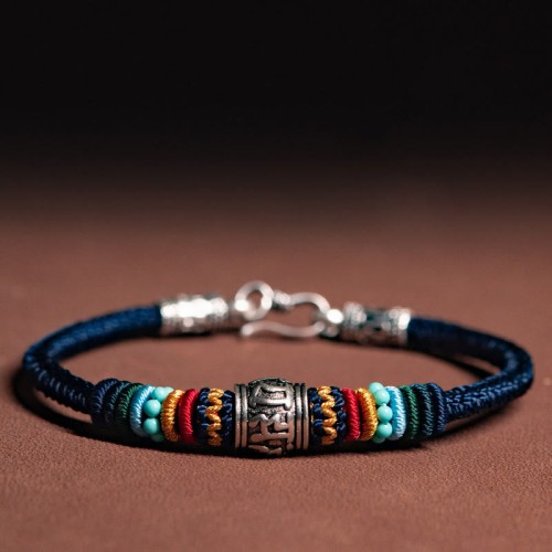Tibetan Om Mani Padme Hum Purity Bracelet Tibetan Om Mani Padme Hum Purity Bracelet