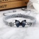 Butterfly Freedom Love Charm Bracelet