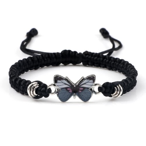 Butterfly Freedom Love Charm Bracelet