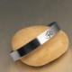 Tibetan OM Symbol Mindfulness Cuff Bracelet