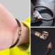 Vintage Leather Rope Luck Braid Bracelet Vintage Leather Rope Luck Braid Bracelet