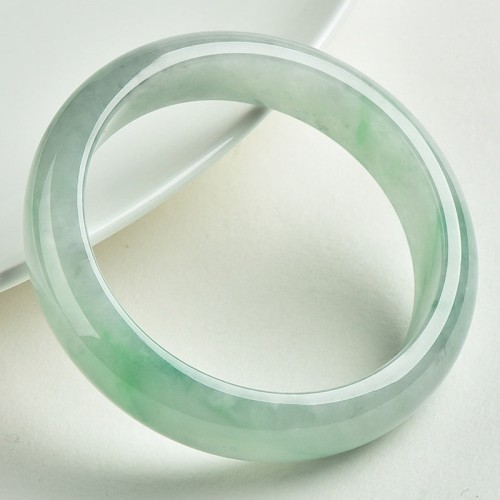 Natural Jade Prosperity Luck Bangle
