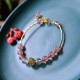 Strawberry Quartz Moonstone Positive Bracelet Strawberry Quartz Moonstone Positive Bracelet